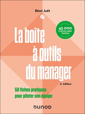 cover image of La boîte à outils du manager